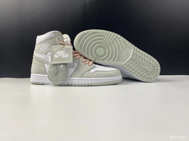 Bmlin Shoes OG Air Seafoam Jordan 1 High CD0461-002 0808